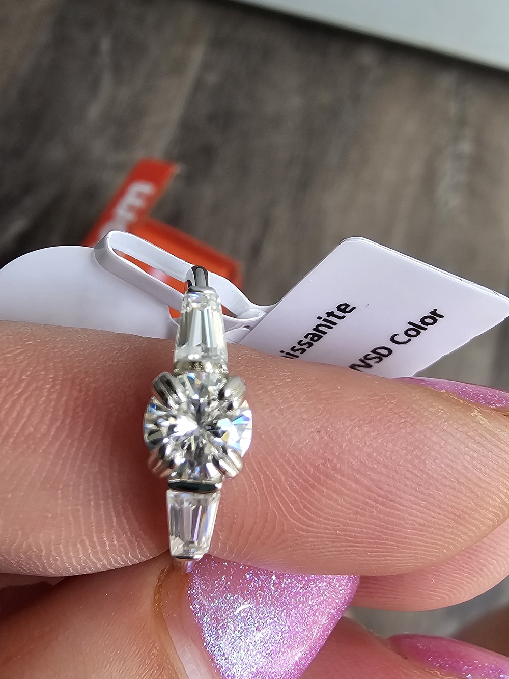 Moissainite Ring